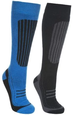 TRESPASS Men's Langdon Ski Sock Twinpack