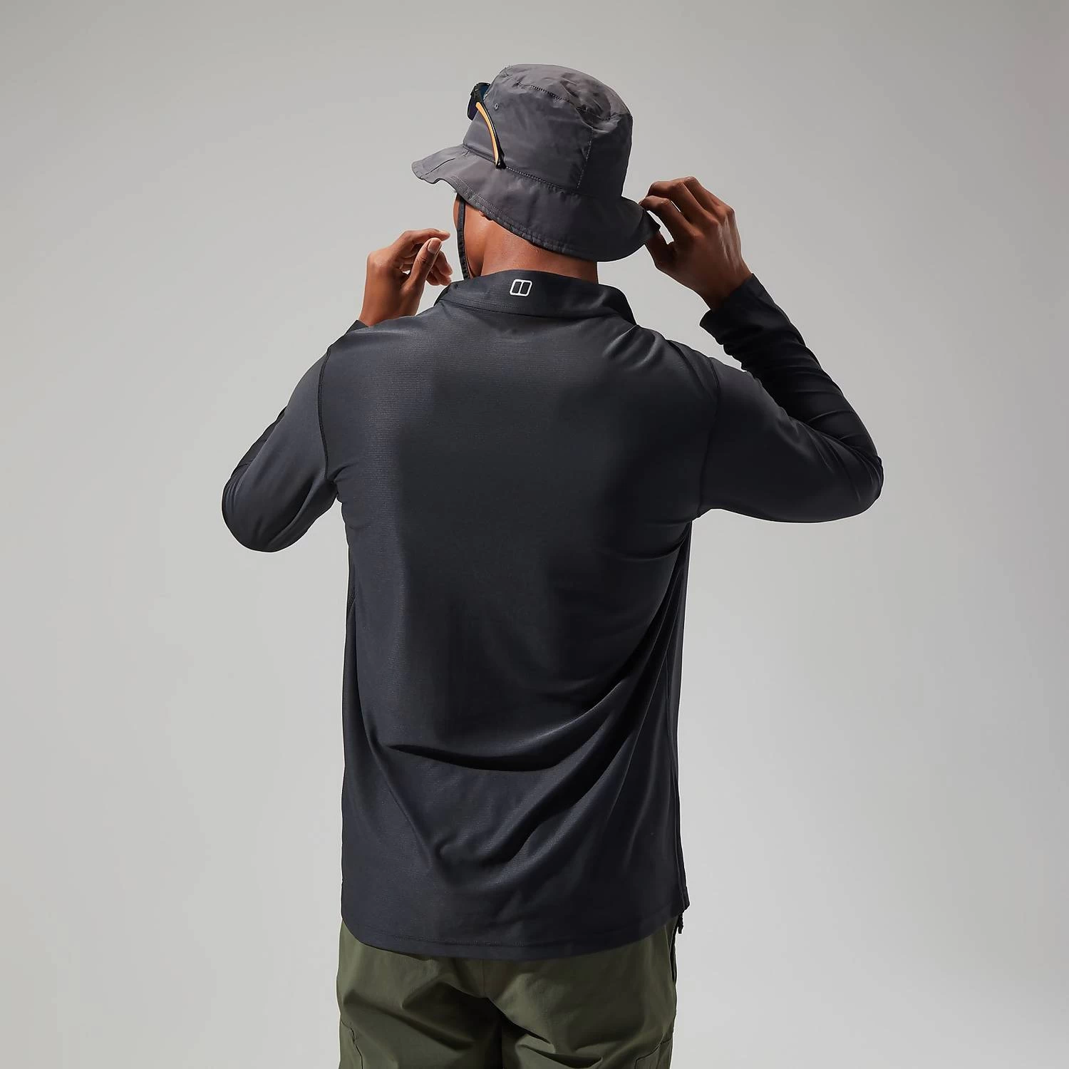 Berghaus Men's 24/7 Long Sleeve Half Zip Baselayer 3 Berghaus Men's 24/7 Long Sleeve Half Zip Baselayer - Image 3