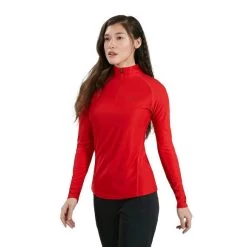Berghaus Women's 24/7 Tech Tee Long Sleeve Half Zip -Outdoor Clothing Store 247 ls goji 3