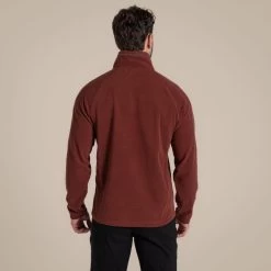 Craghoppers Men's Corey VI Half Zip Fleece -Outdoor Clothing Store 2 7 Men s Corey VI Half Zip Fleece Axinite Red Back