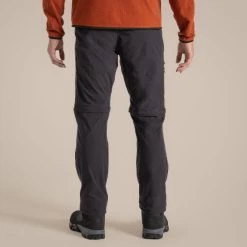 Craghoppers Men's NosiLife Pro Convertible III Trousers 12 Craghoppers Men's NosiLife Pro Convertible III Trousers -Outdoor Clothing Store 2 9Men sNosiLifeProConvertibleTrouserIIIBlackPepperBack 69356466 c043 4a3f b1de be6c7356bf76