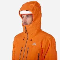 Mountain Equipment Men's Changabang Gore-Tex Jacket -Outdoor Clothing Store 3ME 003673 Changabang Jacket ME 01589 Mango Hood Helmet 7809 MASTER 1
