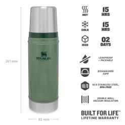Stanley Classic Series Legendary Classic Bottle -Outdoor Clothing Store 470ml