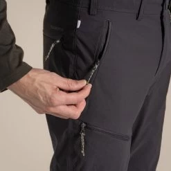 Craghoppers Men's NosiLife Pro Convertible III Trousers 16 Craghoppers Men's NosiLife Pro Convertible III Trousers -Outdoor Clothing Store 5 9Men sNosiLifeProConvertibleTrouserIIIBlackPepperCloseUpZips 27935758 7056 4b2f 84f4 752dbf9ae6de