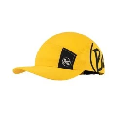 Buff 5 Panel Go Cap -Outdoor Clothing Store 5 Panel Go Cap logo yellow