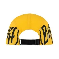 Buff 5 Panel Go Cap -Outdoor Clothing Store 5 Panel Go Cap logo yellow bck