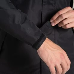 Craghoppers Men's Ossus Waterproof Jacket 16 Craghoppers Men's Ossus Waterproof Jacket -Outdoor Clothing Store 6 8Men sOssusWaterproofJacketBlackCloseUp2