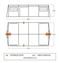 Bungalow Mess Tent 5 19 Bungalow Mess Tent 5 -Outdoor Clothing Store BungalowMessTent5Specs