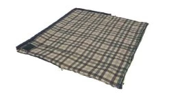 Outwell Camper Lux Single Sleeping Bag -Outdoor Clothing Store CamperLuxLeftFullyOpen