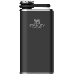 Stanley Classic Series Wide Mouth Flask 230ml 6 Stanley Classic Series Wide Mouth Flask 230ml -Outdoor Clothing Store Classic Easy Fill Wide Mouth Flask 0.23L Black
