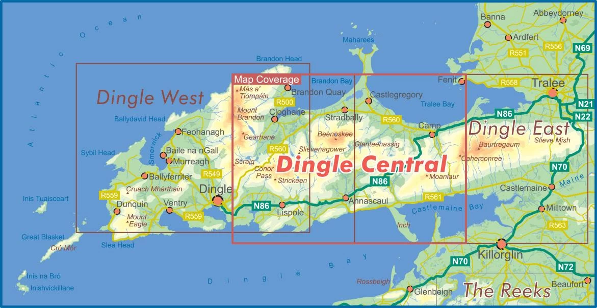 Dingle Central Map 2 Dingle Central Map - Image 2