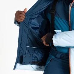 Dare2B Men's Edge II Ski Jacket 11 Dare2B Men's Edge II Ski Jacket -Outdoor Clothing Store EDGE JKT BLUE 4