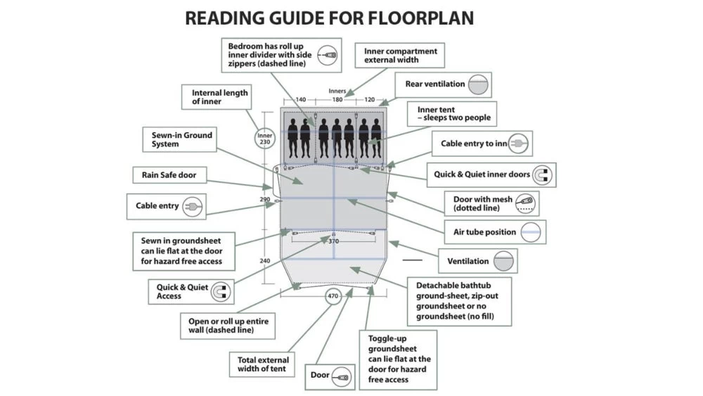 Outwell Earth 3 Plus 6 Outwell Earth 3 Plus - Image 6