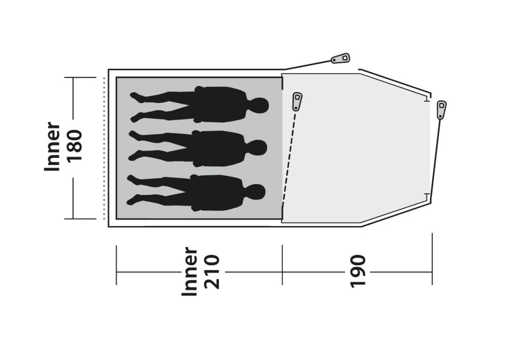 Outwell Earth 3 Plus 4 Outwell Earth 3 Plus - Image 4