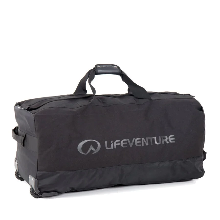 Lifeventure Expedition Wheeled 120L Duffle Bag Roll Base 1 Lifeventure Expedition Wheeled 120L Duffle Bag Roll Base