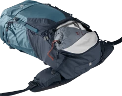 Deuter Futura Air Trek 60 + 10 Rucksack 11 Deuter Futura Air Trek 60 + 10 Rucksack -Outdoor Clothing Store FuturaAirTrek60AtlanticCloseUp2