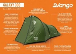 Vango Galaxy 300 Tent 13 Vango Galaxy 300 Tent -Outdoor Clothing Store Galaxy 300 Features