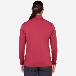 Mountain Equipment Women's Lumiko Half Zip Fleece Top 9 Mountain Equipment Women's Lumiko Half Zip Fleece Top -Outdoor Clothing Store ME 005369 Lumiko Womens Zip T ME 01756 Rhubarb Capsicum Red Front 0320 2400x2400 1