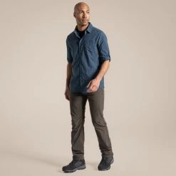 Craghoppers Men's NosiLife Pro III Trousers -Outdoor Clothing Store Men s NosiLife Pro Trouser III Woodland Green Full MOdel