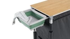 Outwell Padres Kitchen Table With Side Unit -Outdoor Clothing Store PadresStorageUnitCloseUp