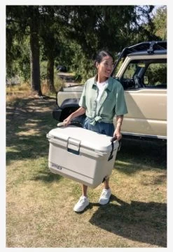 Coleman Pro 45QT (42.5l) Cooler 17 Coleman Pro 45QT (42.5l) Cooler -Outdoor Clothing Store Pro45QT 42.5l CoolerAction2