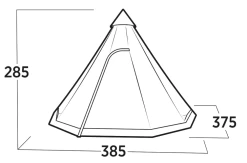 Easy Camp Rands Tipi -Outdoor Clothing Store RandsTipiSpecs