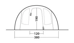 Outwell Rockwell 6 Poled Tent -Outdoor Clothing Store Rockwell 6 Poled Tent Package Specs 4 1