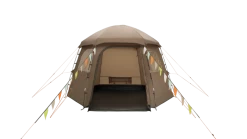 Easy Camp Sandland Yurt -Outdoor Clothing Store Sandland Yurt Stock Full Front Opne