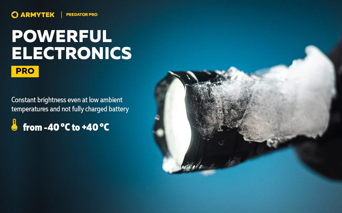 Predator Pro Magnet USB (Warm Light) Tactical Flashlight 7 Predator Pro Magnet USB (Warm Light) Tactical Flashlight - Image 7