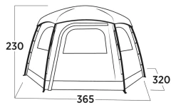 Easy Camp Sandland Yurt -Outdoor Clothing Store SnadlandYurtSpecs