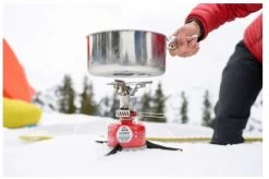 MSR Switch Stove System -Outdoor Clothing Store Switch Stove System Action 2