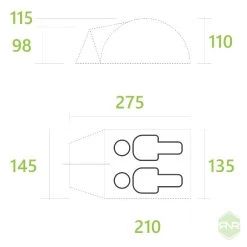 Inis 200 Pro Tent 7 Inis 200 Pro Tent -Outdoor Clothing Store TENT MEASURMENTS 02 c36afa3d c72c 4909 8e1d 1078053624c7