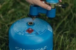 Campingaz Twin Connection Hose And Reg Kit 7 Campingaz Twin Connection Hose And Reg Kit -Outdoor Clothing Store TwinconnectionCV RregulatorkitCloseUp2