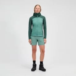 Berghaus Women's Nula Hybrid Jacket -Outdoor Clothing Store Women s Nula Hybrid Synthetic Insulated Jacket Green model