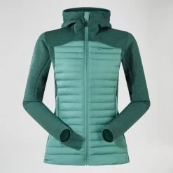 Berghaus Women's Nula Hybrid Jacket -Outdoor Clothing Store Women s Nula Hybrid Synthetic Insulated Jacket Green stock