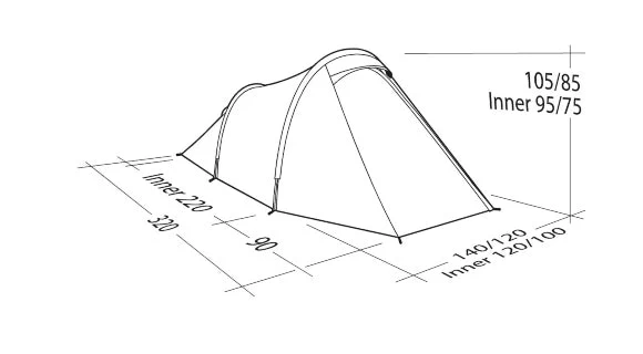 Robens Arch 2 Tent 2 Robens Arch 2 Tent - Image 2
