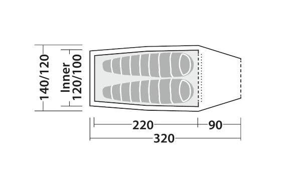 Robens Arch 2 Tent 3 Robens Arch 2 Tent - Image 3