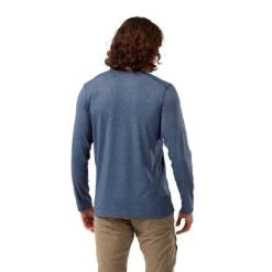 Craghoppers Men's NosiLife Talen Long Sleeve Tee 9 Craghoppers Men's NosiLife Talen Long Sleeve Tee -Outdoor Clothing Store cmt92811csoftnavymarl03