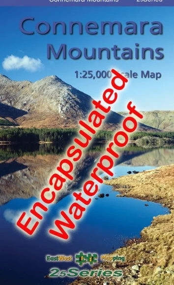 Connemara Mountains Map 2 Connemara Mountains Map - Image 2