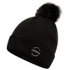 Dare2B Womens Crystal Clear Fleece Lined Pom Beanie