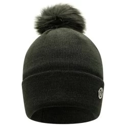 Dare2B Women's Bejewel Faux Fur Bobble Hat
