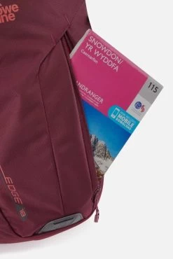 Lowe Alpine Edge 18 Daysack -Outdoor Clothing Store edge 18 deepheather fdp 91 deh detail 02 1