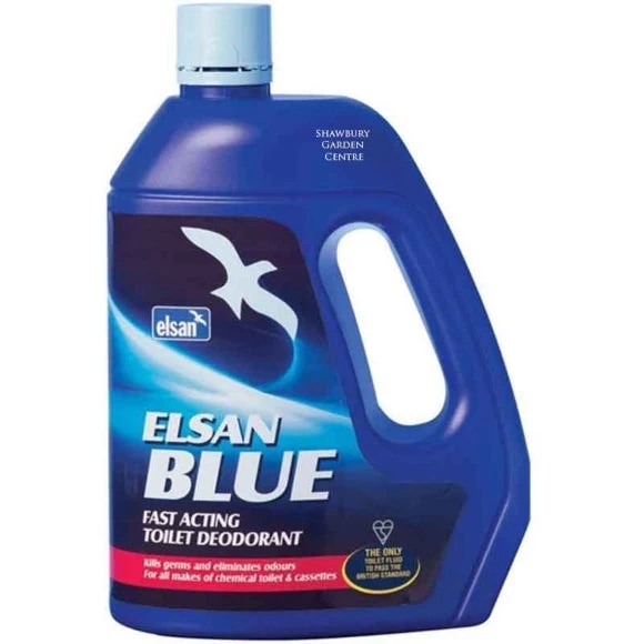 Elsan Blue 2L Fast Acting Toilet Fluid 1 Elsan Blue 2L Fast Acting Toilet Fluid