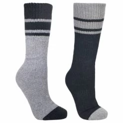 TRESPASS Men's Hitched 2pk Anti Blister Sock