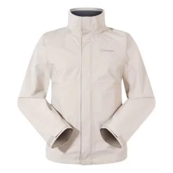 Berghaus Men's RG Alpha 2.0 Waterproof Jacket Light Grey