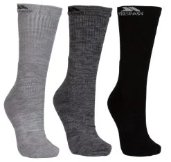 TRESPASS Men's Jackbarrow 3pk Socks