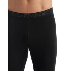 Icebreaker Men's Merino 200 Oasis Thermal Leggings -Outdoor Clothing Store legblk2