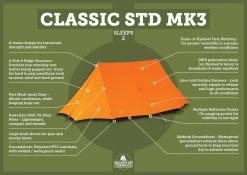 Force 10 MK3 Classic Tent -Outdoor Clothing Store mk3 STD