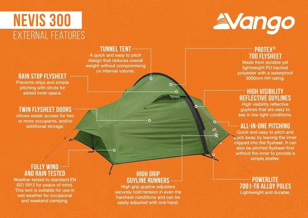 Vango Nevis 300 Tent 5 Vango Nevis 300 Tent - Image 5