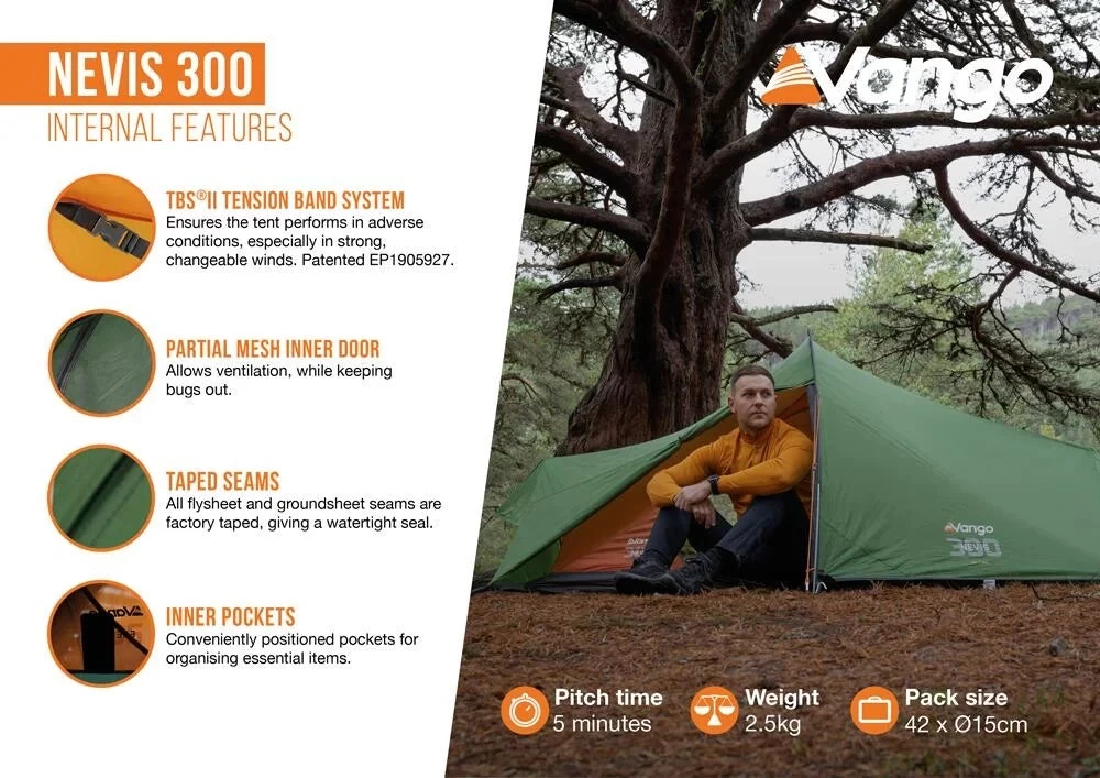 Vango Nevis 300 Tent 6 Vango Nevis 300 Tent - Image 6
